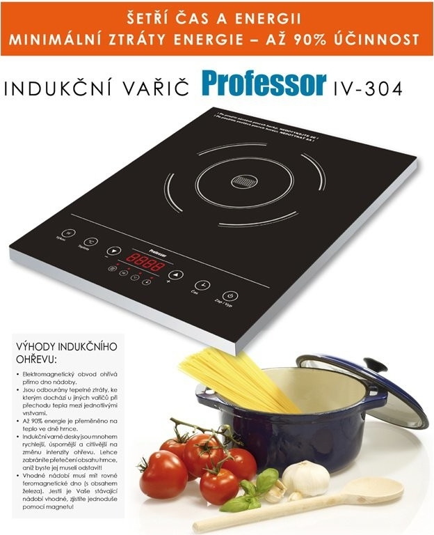 Indukční vařič Professor IV-304